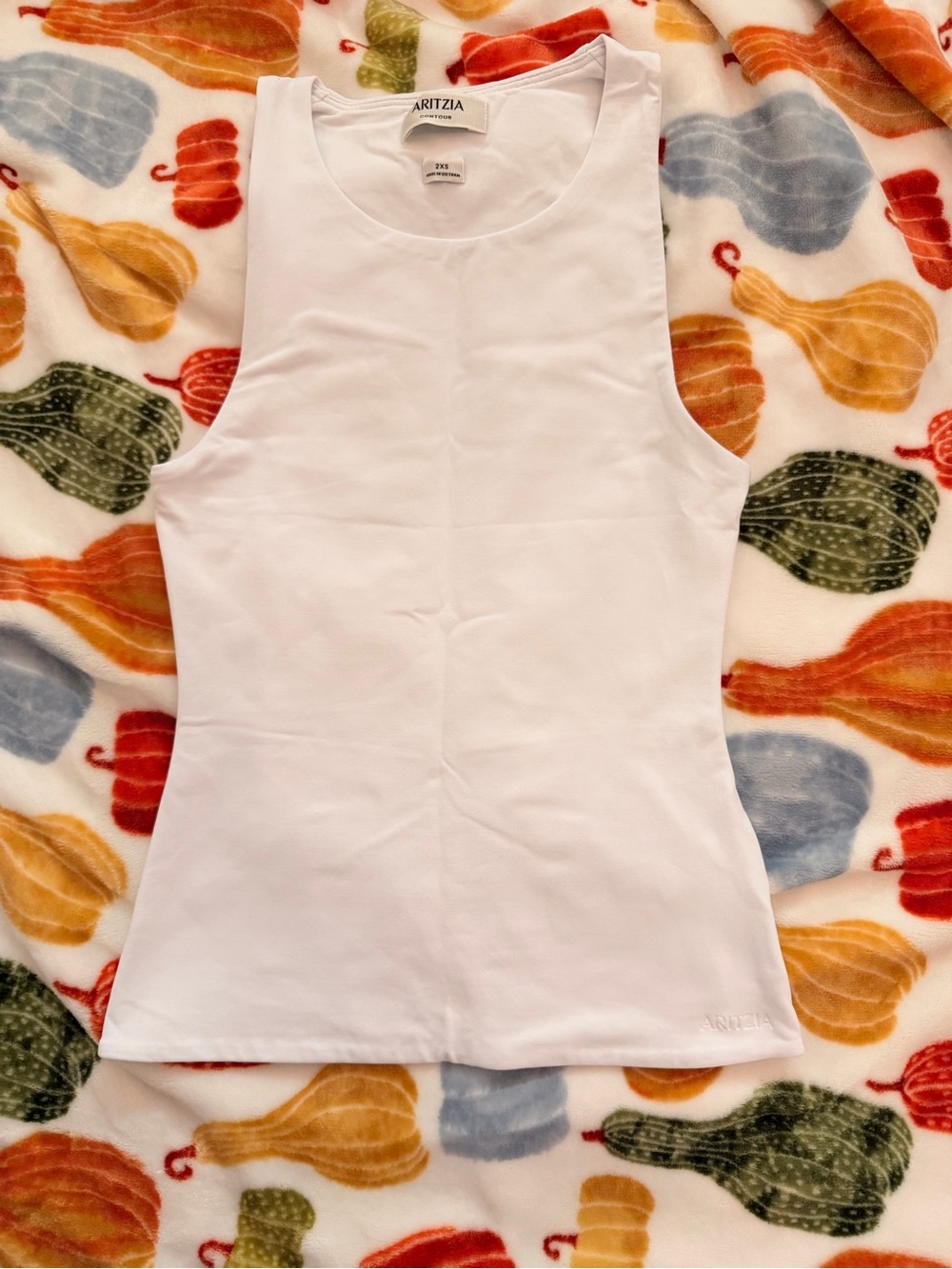 Aritzia White Tank